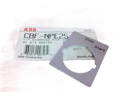 ASEA BROWN BOVERI CBF-NPE25
