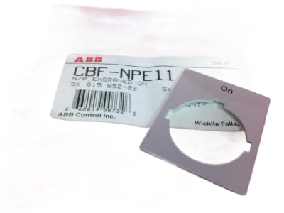 ASEA BROWN BOVERI CBF-NPE11