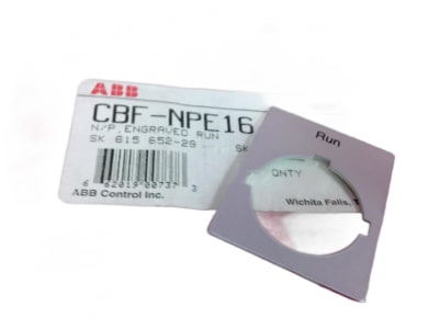 ASEA BROWN BOVERI CBF-NPE16