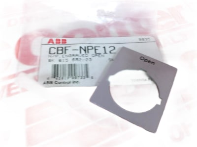 ASEA BROWN BOVERI CBF-NPE12