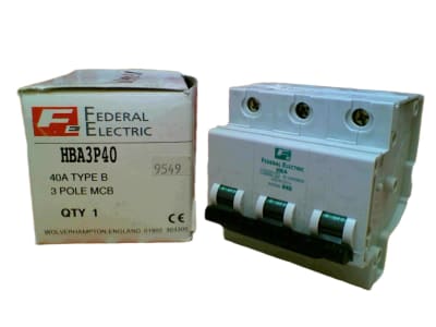 FEDERAL ELECTRIC HBA3P40