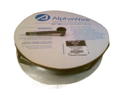 ALPHA WIRE FIT221-1/4-BLK