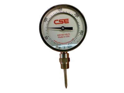 CHICAGO STAINLESS 4B-T57-1/2NPT-BT-L2.5-1/4-A-316-CSE