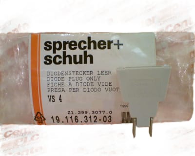 SPRECHER & SCHUH 19.116.312-03