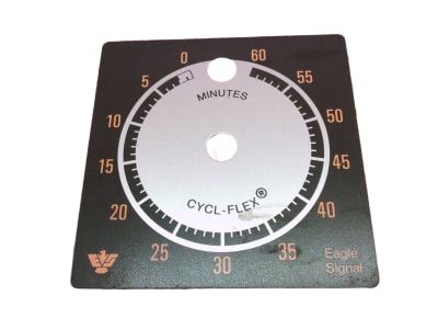 DANAHER CONTROLS HP5-FACEPLATE-60MIN-BLK/ORG