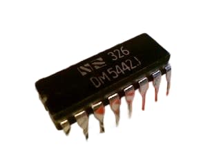 TEXAS INSTRUMENTS SEMI DM5442J