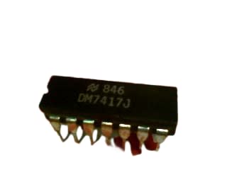 TEXAS INSTRUMENTS SEMI DM7417J