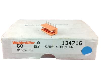 WEIDMULLER SLA-5/90-4.5SN-OR