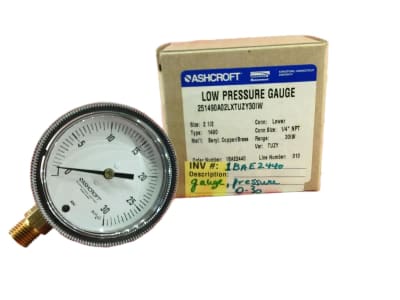 ASHCROFT 251490A02LXTUZY30IW