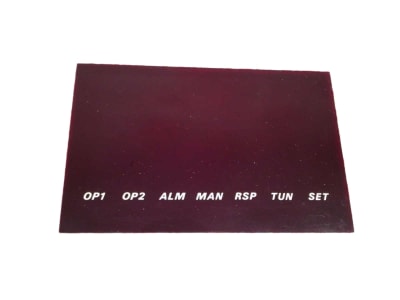DANAHER CONTROLS 2800-FACEPLATE-RED