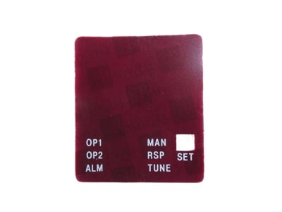 DANAHER CONTROLS 3800-FACEPLATE-RED