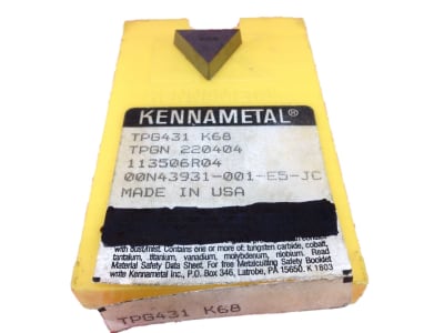 KENNAMETAL TPG431-K68