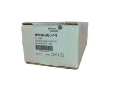 JOHNSON CONTROLS M9108-GGC-1N