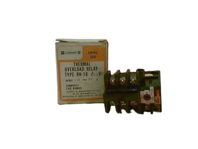 GENERAL ELECTRIC RH-18/0.55DP