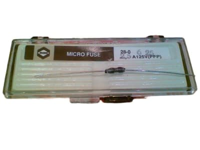 MCM ELECTRONICS 2.5A125V
