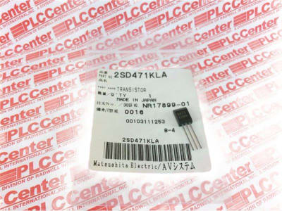 MATSUSHITA ELECTRIC 2SD471KLA