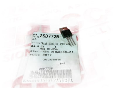 MATSUSHITA ELECTRIC 2SD772B