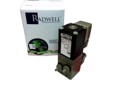BURKERT 420-G-1/8-B-PL-NA-1/8-24VDC