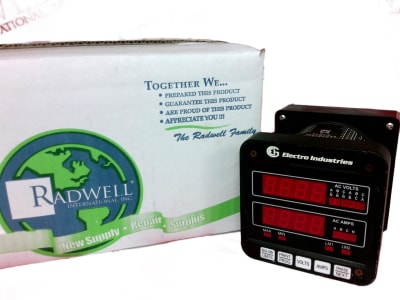 ELECTRO INDUSTRIES DMVA100-45/75HZ-150VL-N/300VL-L-10AMP-3EM12.1