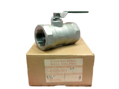 WATTS 1-1/2-8100-M1-SS-LH