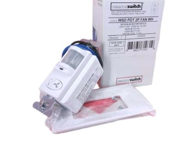 SENSOR SWITCH WSD-PDT-2P-FAN-WH