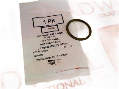 MCMASTER CARR WSM-137