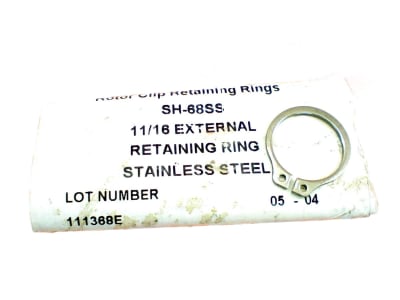 MCMASTER CARR SH-68SS-EACH