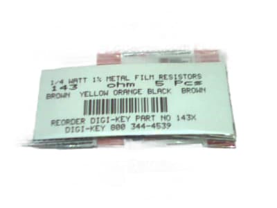 YAGEO MFR-25FRF-143R