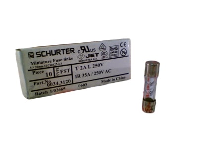 AVNET ELECTRONICS 0034.3120