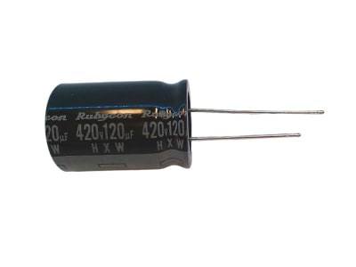RUBYCON 420HXW120MEFR18X25