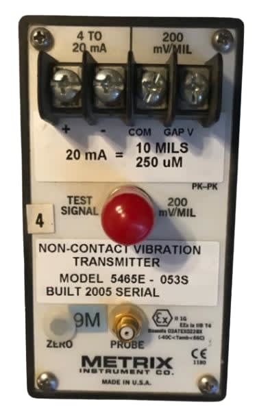 METRIX VIBRATION 5465E-053S