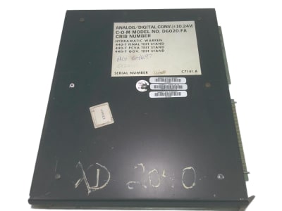 CONTROL O MATION D6020.FA