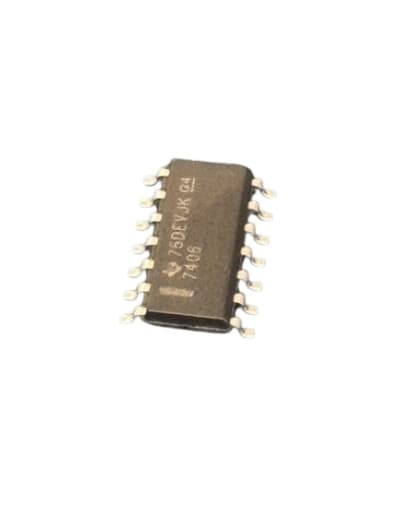 TEXAS INSTRUMENTS SEMI SN7406D
