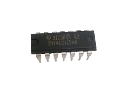 TEXAS INSTRUMENTS SEMI SN74LS125AN