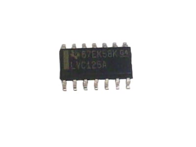 TEXAS INSTRUMENTS SEMI SN74LVC125AD