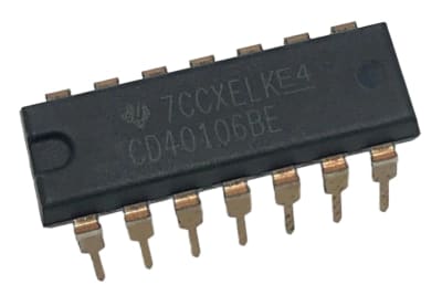 TEXAS INSTRUMENTS SEMI CD40106BE