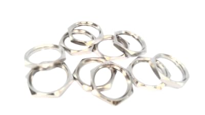 TURCK LOCKNUT 1/2-14 HEX (10/BAG)