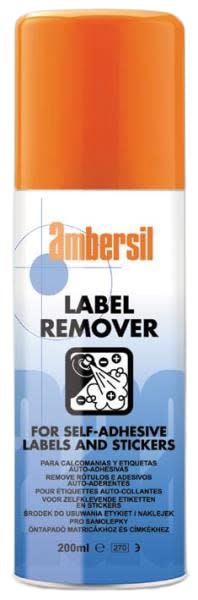 AMBERSIL LABEL REMOVER, 200ML