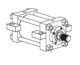 HANNA CYLINDERS ME3-3A-NC-8.00-8.00-GSM1G