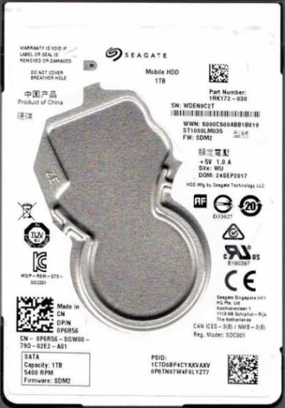 SEAGATE 1RK172-030