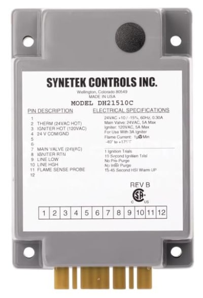 SYNETEK CONTROLS DH21510C