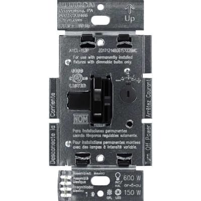 LUTRON AYCL-153P-BL