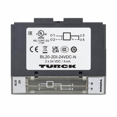 TURCK BL20-2DI-24VDC-N