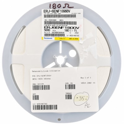 MATSUSHITA ELECTRIC ERJ6ENF1800V