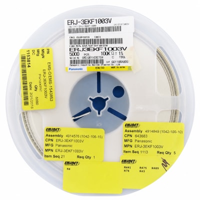MATSUSHITA ELECTRIC ERJ-3EKF1003V