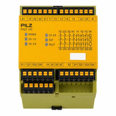 PILZ PNOZX10.11PC24VDC6N/O4N/C6LED