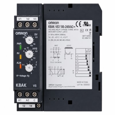OMRON K8AK-VS3 100-240VAC