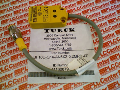 TURCK BI10U-Q14-AN6X2-0.2M-RS4T