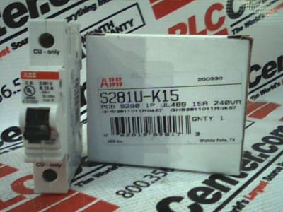 ASEA BROWN BOVERI S281U-K15