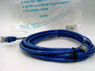 HUBBELL C5E-4P-BL-10-M